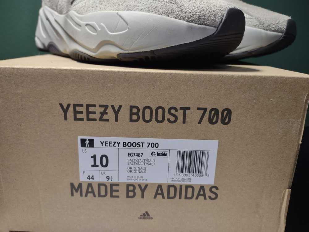 Adidas × Kanye West Yeezy Boost 700 Salt Streetwe… - image 8