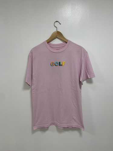 Golf Wang mini 3D authentic logo crewneck Tyler the Creator size L, Peach w/Brown logo