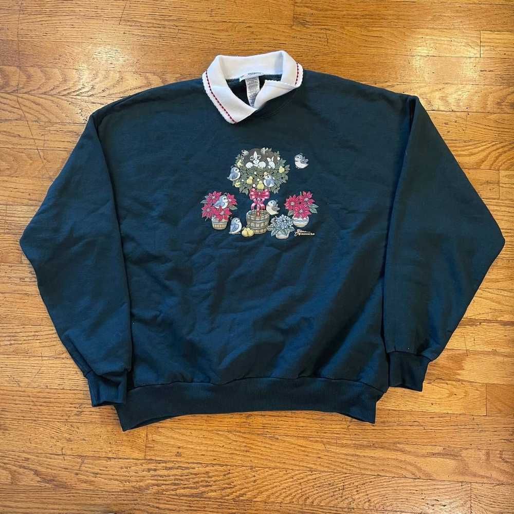 Vintage Vintage Cat Grandma Crewneck - image 2