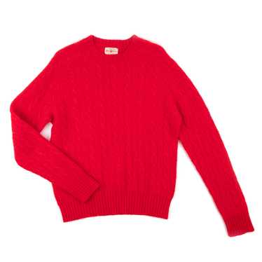 CABLE-KNIT WOOL SWEATER - image 1