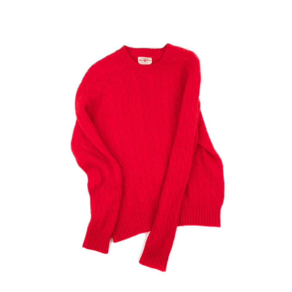 CABLE-KNIT WOOL SWEATER - image 2