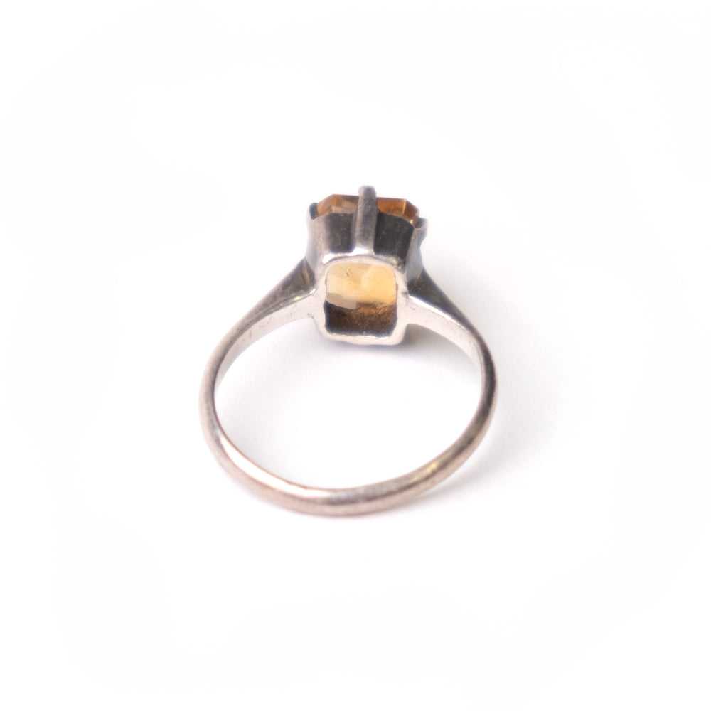 CITRINE SILVER RING - image 2