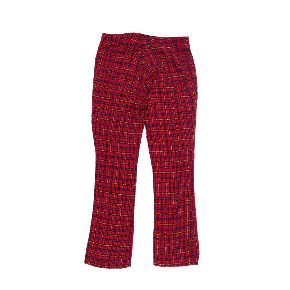 RED PLAID BELL BOTTOMS - image 3