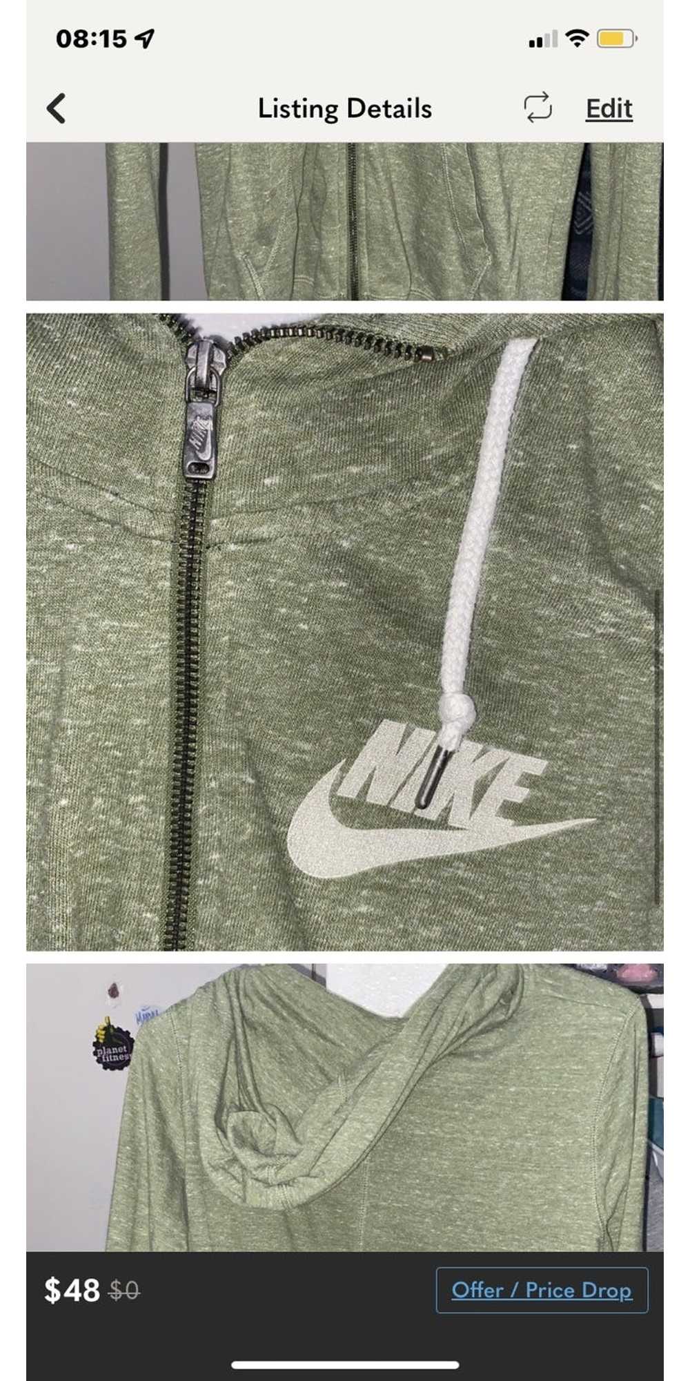 Nike Nike Olive Green Hoodie - image 2