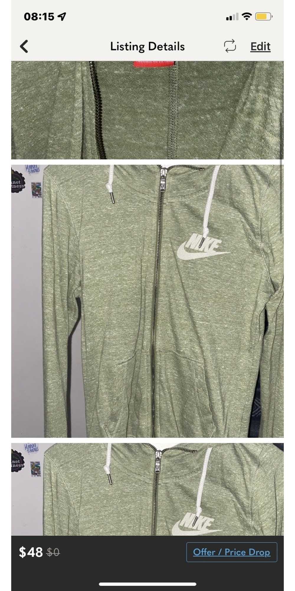 Nike Nike Olive Green Hoodie - image 4