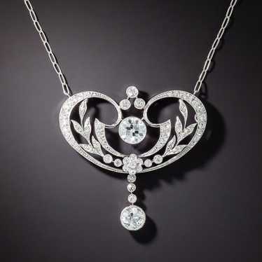 Edwardian Diamond Necklace - image 1