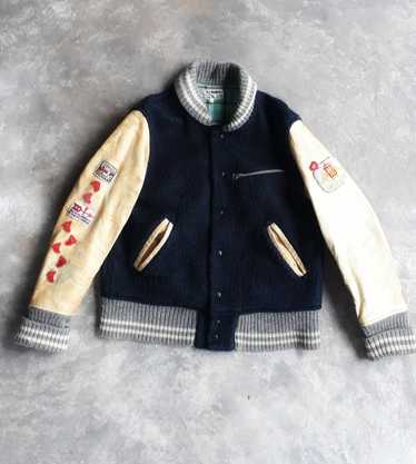 X \ Outlander Magazine على X: Louis Vuitton custom Varsity Jacket made  from Vintage LV Luggage by Lone Dabiri!🖤