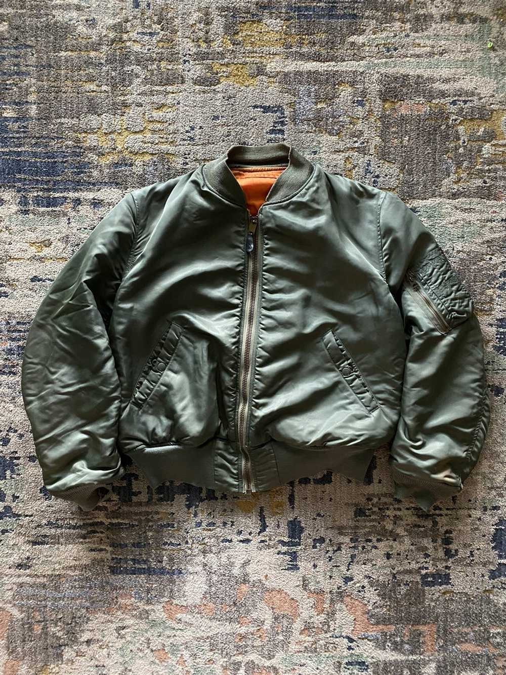 Vintage 1970’s reversible MA-1 bomber jacket - image 1