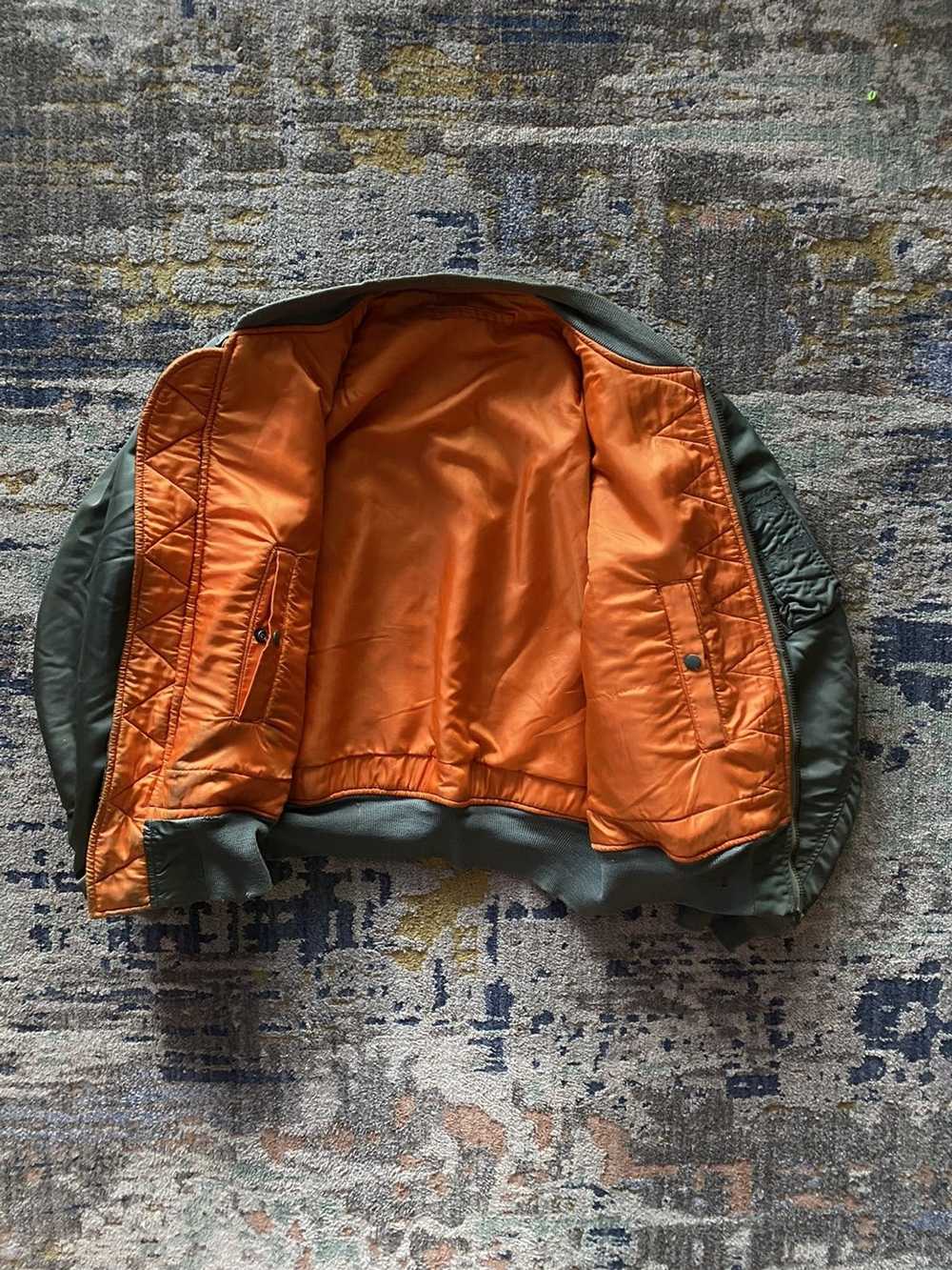 Vintage 1970’s reversible MA-1 bomber jacket - image 4