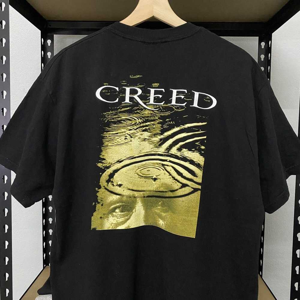 Band Tees × Vintage Vintage Creed Rock Band Tshir… - image 2