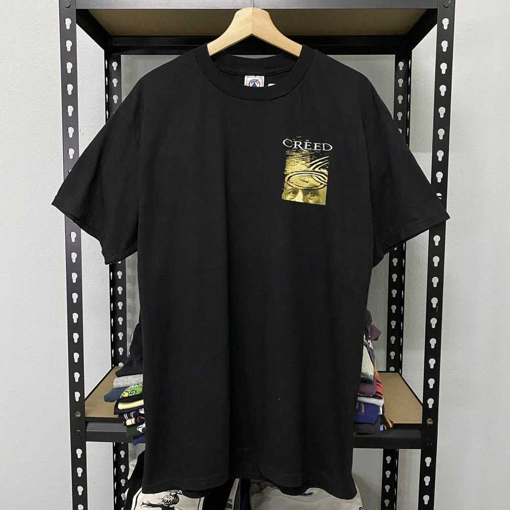 Band Tees × Vintage Vintage Creed Rock Band Tshir… - image 3