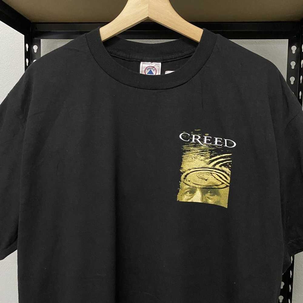 Band Tees × Vintage Vintage Creed Rock Band Tshir… - image 4