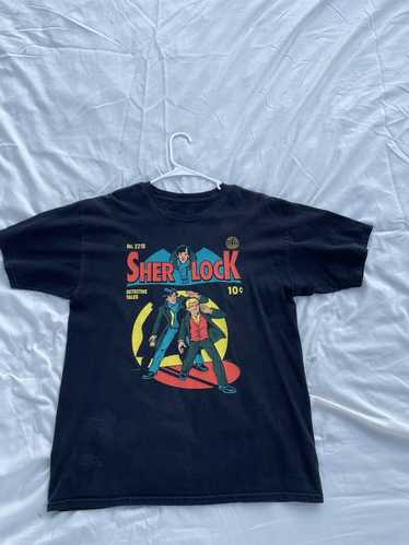 Vintage Vintage Sherlock Holmes coming tee