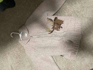 Canadian Sweater × Vintage Reindeer zip up sweater - image 1