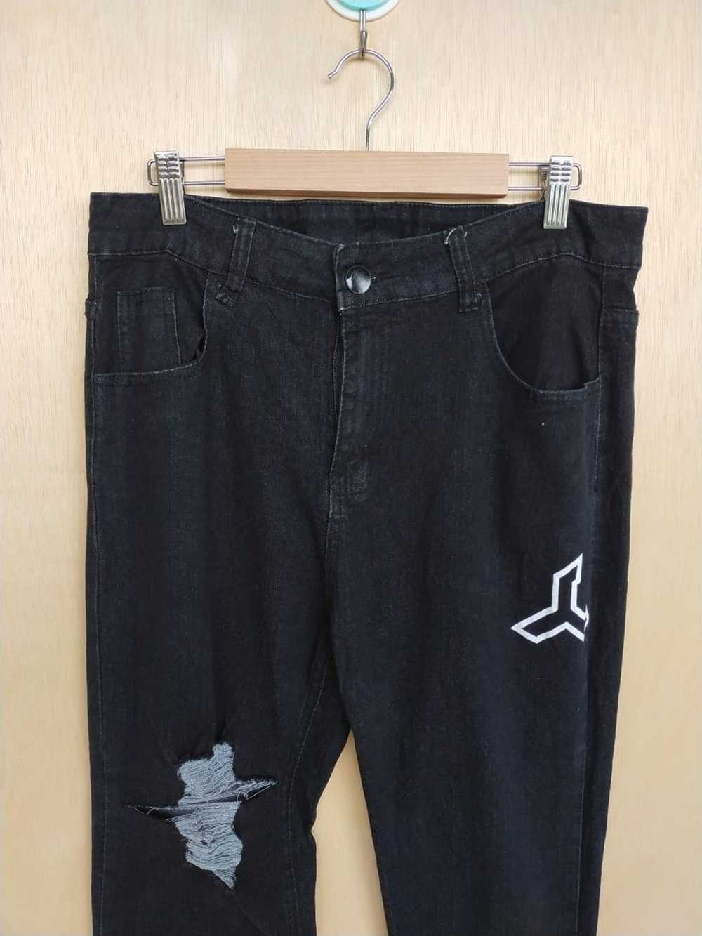 Art × Custom × Japanese Brand Japanese Jeans Art … - image 2
