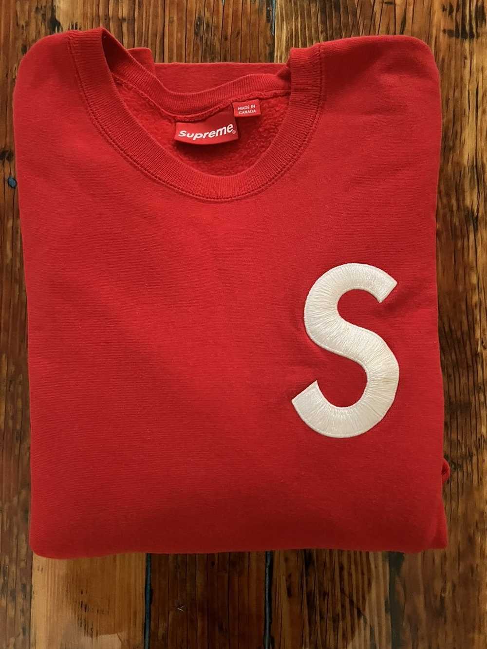 Supreme Supreme S Logo Crewneck - image 1