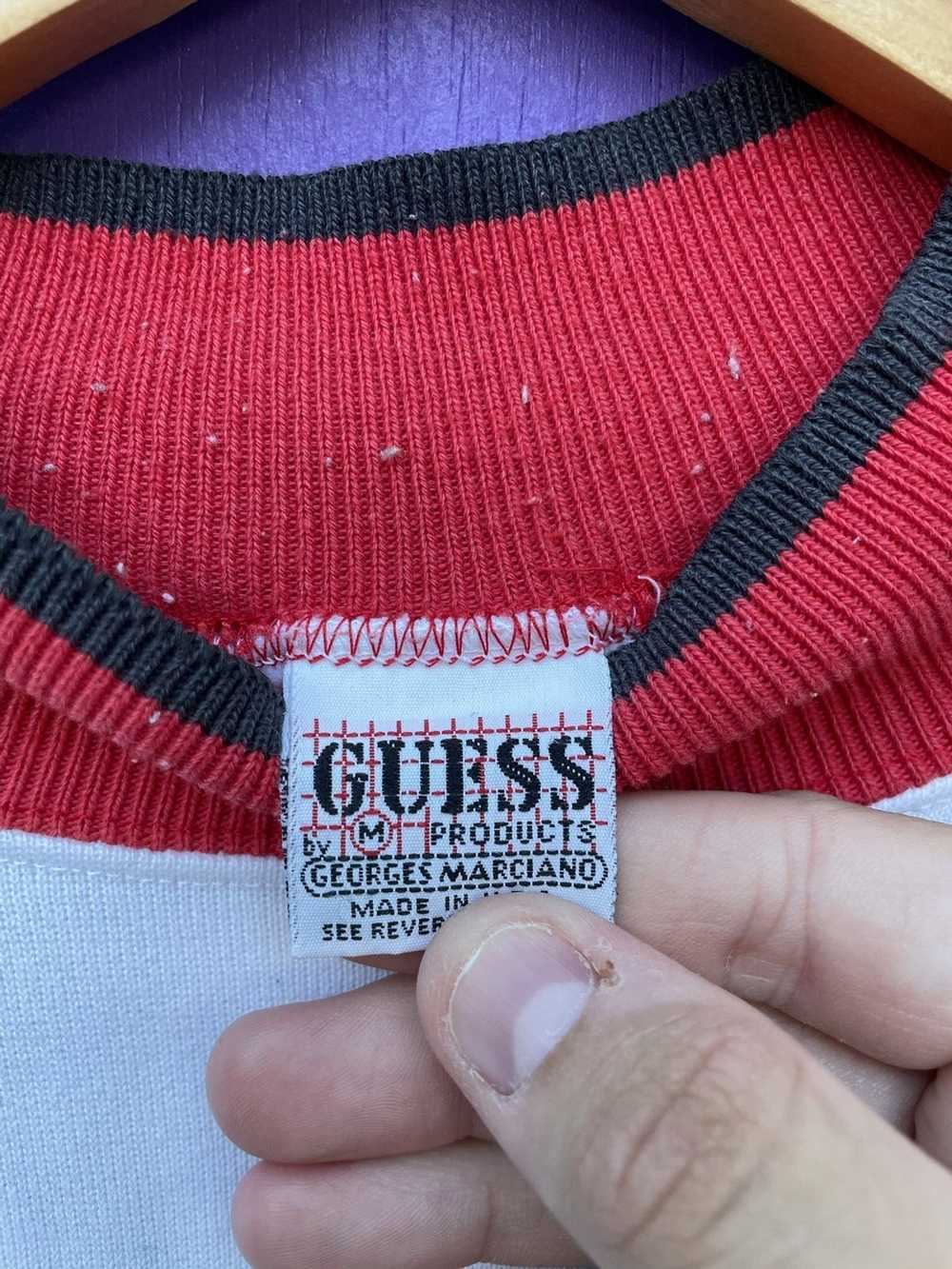 Guess × Vintage Vintage 1988 Guess Plaid team moc… - image 4