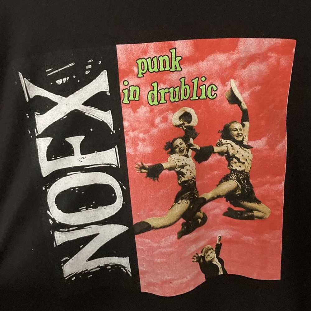 Band Tees × Vintage No FX Punk in Drublic Tee - image 3