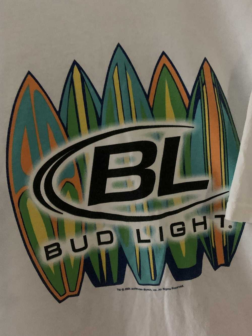 Budweiser × Vintage Vintage Bud Light Surfing Shi… - image 2