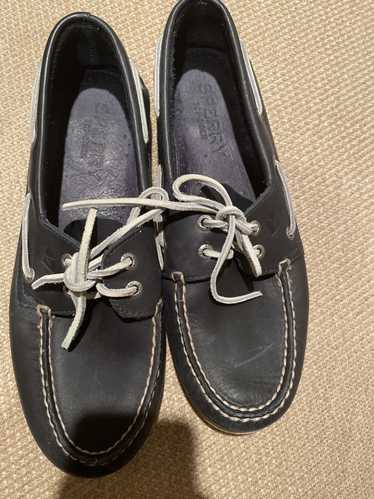 Sperry Sperry leather navy topsiders size 9.5
