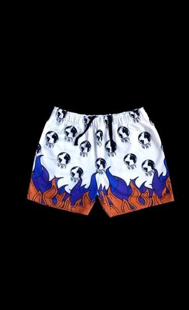 Worldwide Youth Worldwide Youth Flame Shorts sz XL