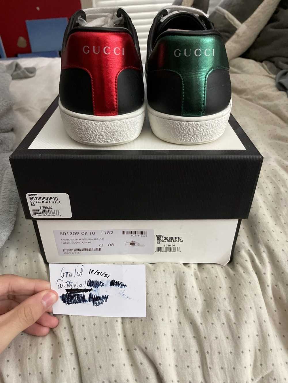 Gucci Gucci Kingsnake Ace Sneakers - image 2