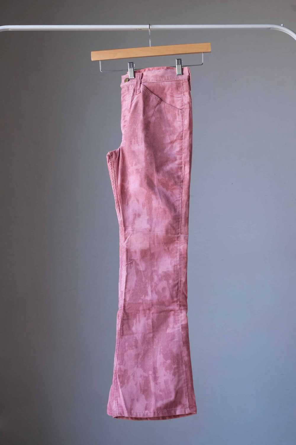 LEE Corduroy Tie-Dye 70's Bell Bottoms - Pink - image 3