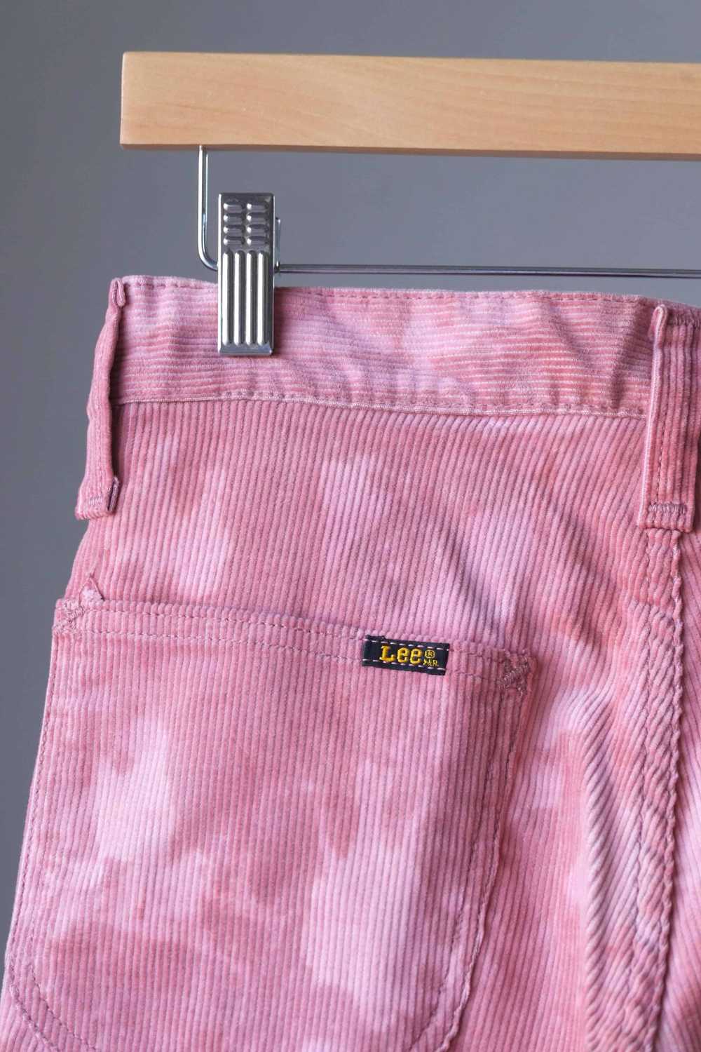 LEE Corduroy Tie-Dye 70's Bell Bottoms - Pink - image 6