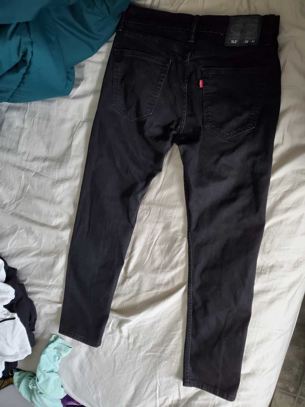 Levi's Black levis skinny jeans - image 1