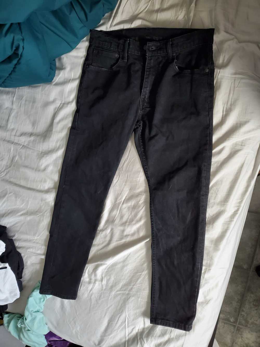 Levi's Black levis skinny jeans - image 2