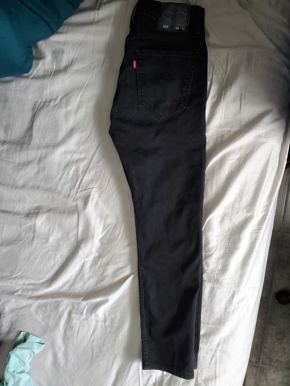 Levi's Black levis skinny jeans - image 3
