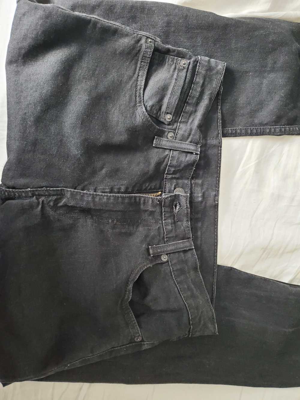 Levi's Black levis skinny jeans - image 4