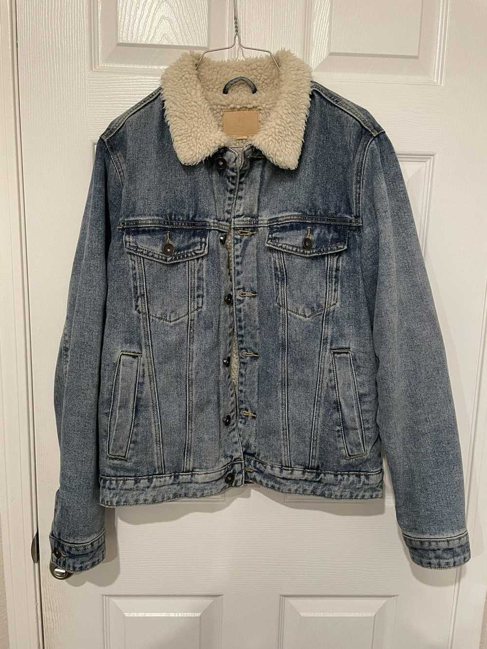 Cotton On Cotton on Sherpa Jean Denim Jacket - image 1