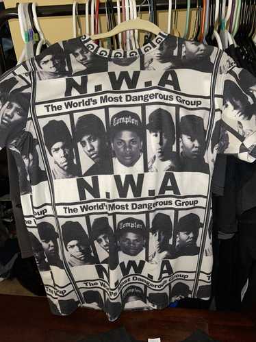 Vintage Vintage NWA All Over Black & White Rap