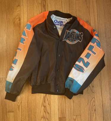90s Chalk Line Light Brown Bomber Jacket – Wild Heart Vintage AZ
