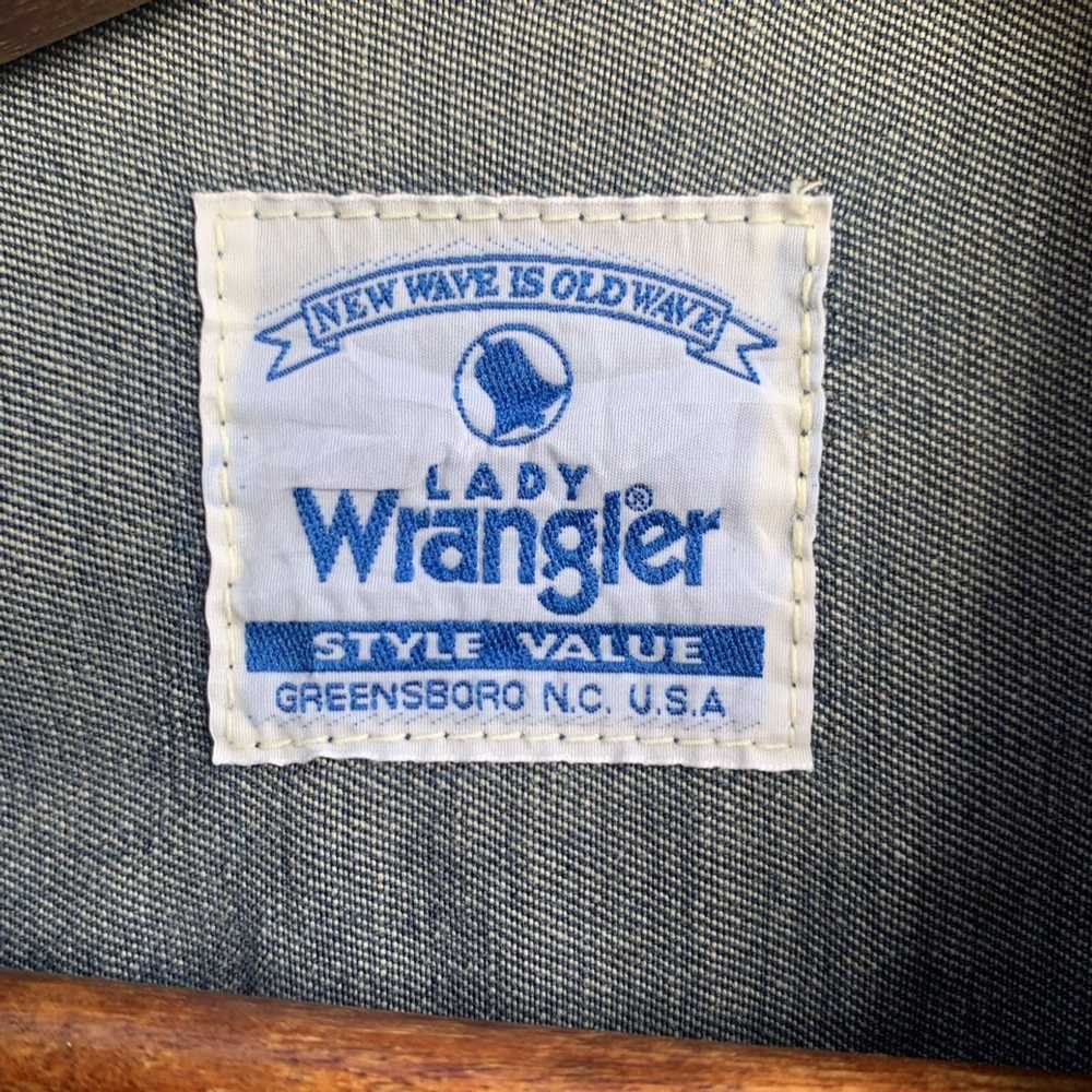 Denim Jacket × Wrangler Vintage Wrangle Greenboro… - image 7