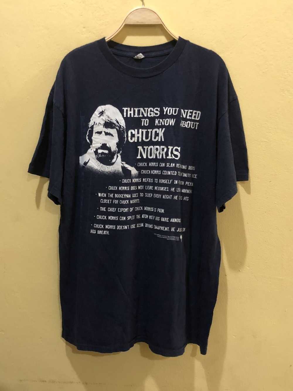 Movie × Vintage CHUCK NORRIS ORIGINAL TEE 2011 - image 1