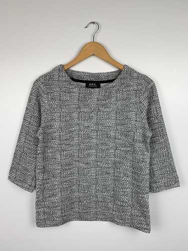 A.P.C. Wmns A.P.C Lurex Cotton Sweater Size M - image 1