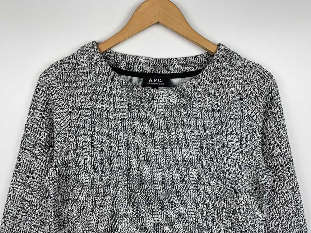 A.P.C. Wmns A.P.C Lurex Cotton Sweater Size M - image 2