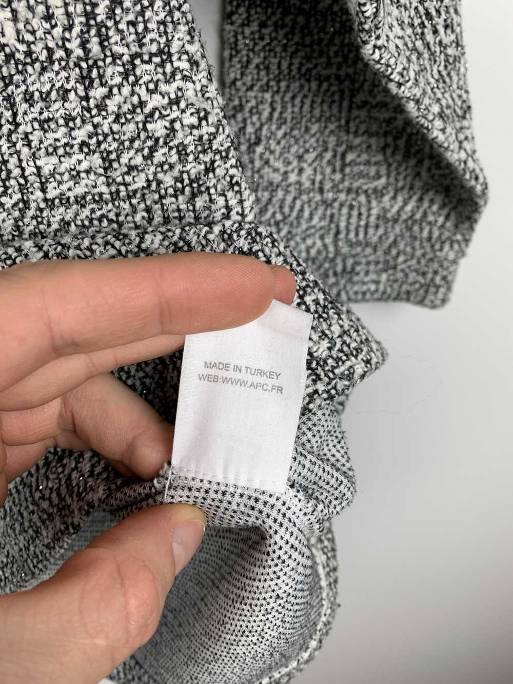 A.P.C. Wmns A.P.C Lurex Cotton Sweater Size M - image 7