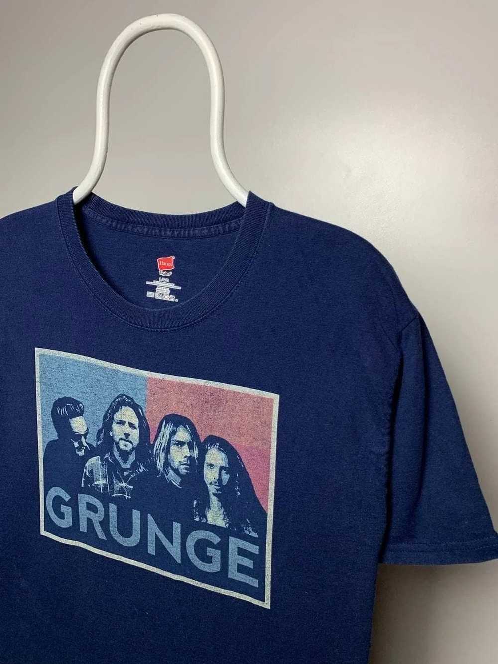 Band Tees × Nirvana × Rock T Shirt Nirvana grunge… - image 2