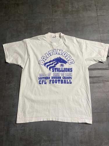 Vintage 1995 Baltimore stallions CFL championship 