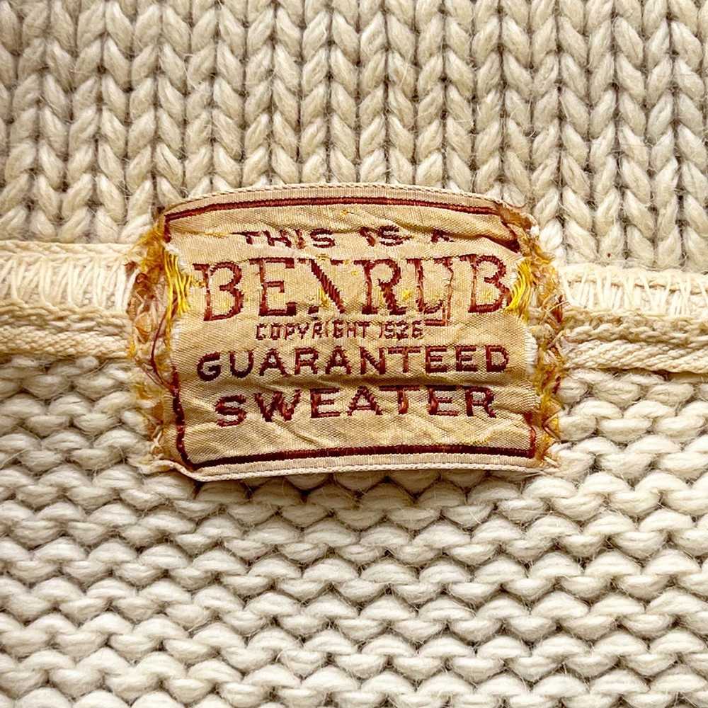 1920s Shawl Collar Knit Cardigan - image 5