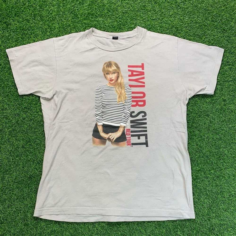 Tour Tee × Vintage VINTAGE TAYLOR SWIFT “THE RED … - image 1