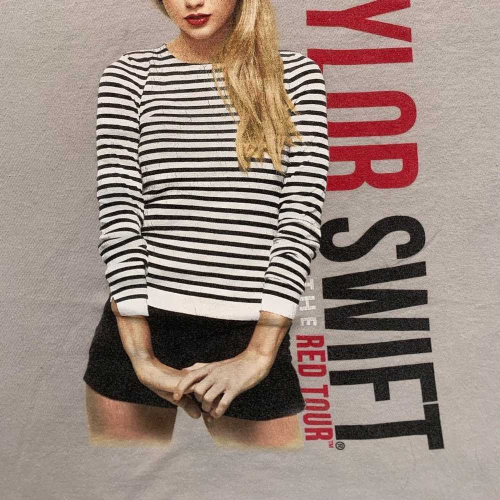 Tour Tee × Vintage VINTAGE TAYLOR SWIFT “THE RED … - image 3