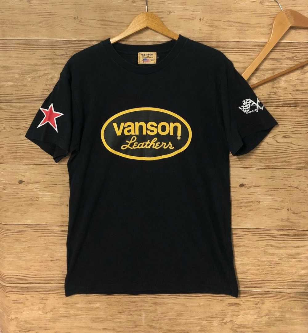 Racing × Vanson Leathers × Vintage Vintage Vanson… - image 1