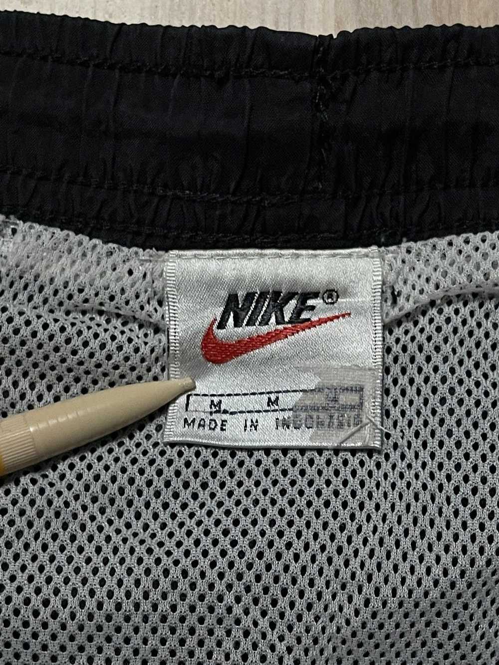 Nike × Vintage Vintage 90s Nike Spellout Swim Tru… - image 3