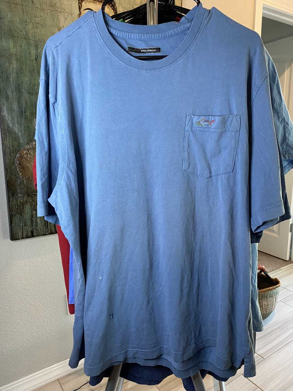 Greg Norman × Vintage Greg Norman Pocket Tee - image 1