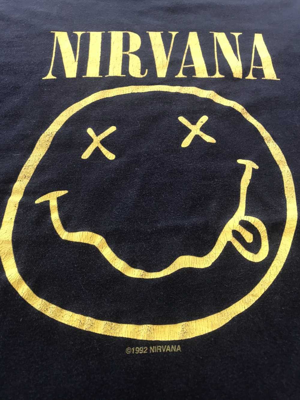 Band Tees × Nirvana × Vintage VINTAGE NIRVANA ©️1… - image 3