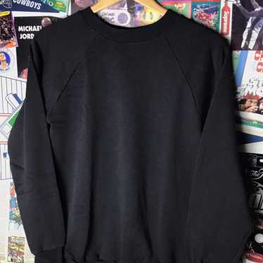 Vintage 70s/80s Blank Black Sweatshirt